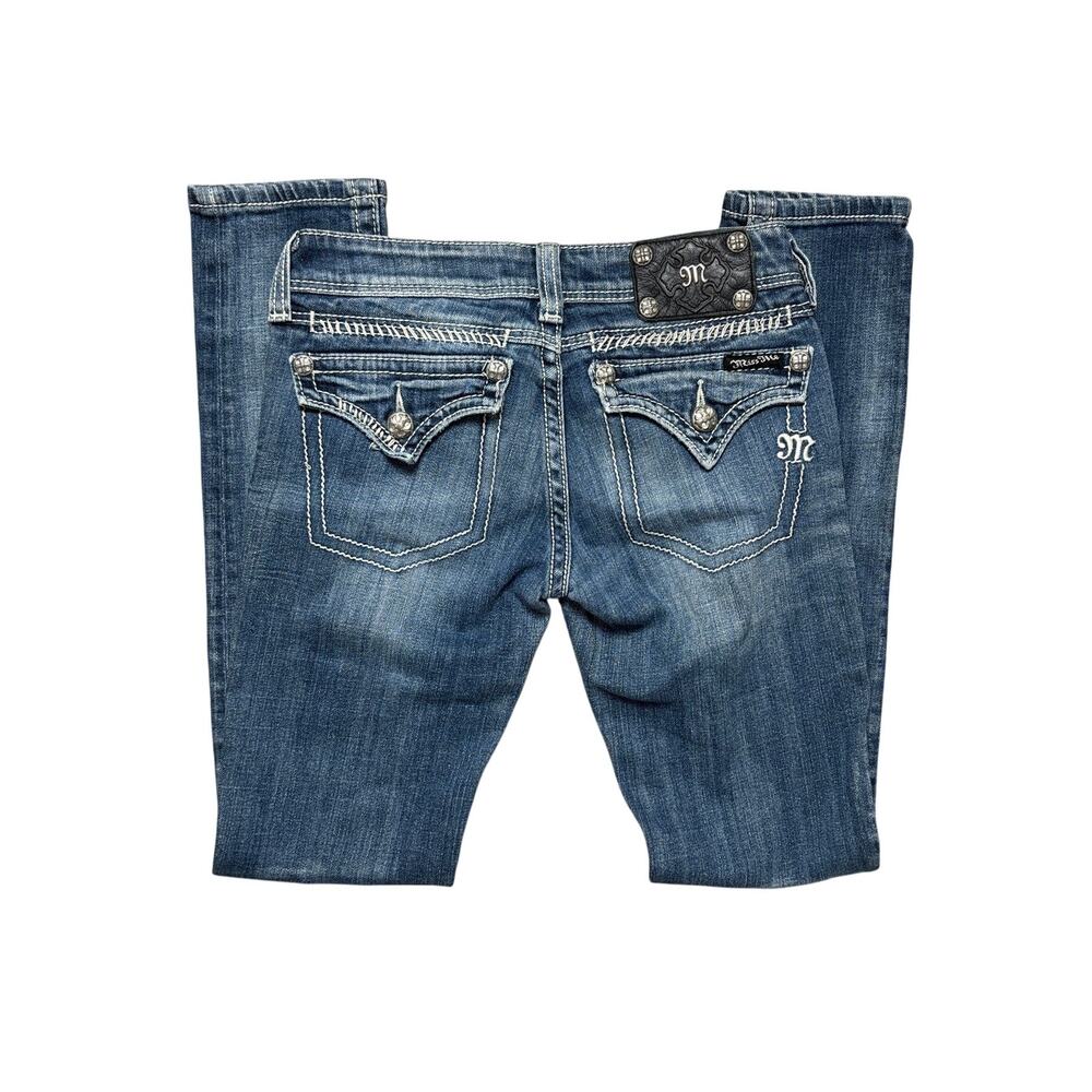 Miss Me flap pocket skinny jean 25